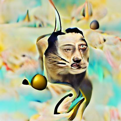 Cat in space